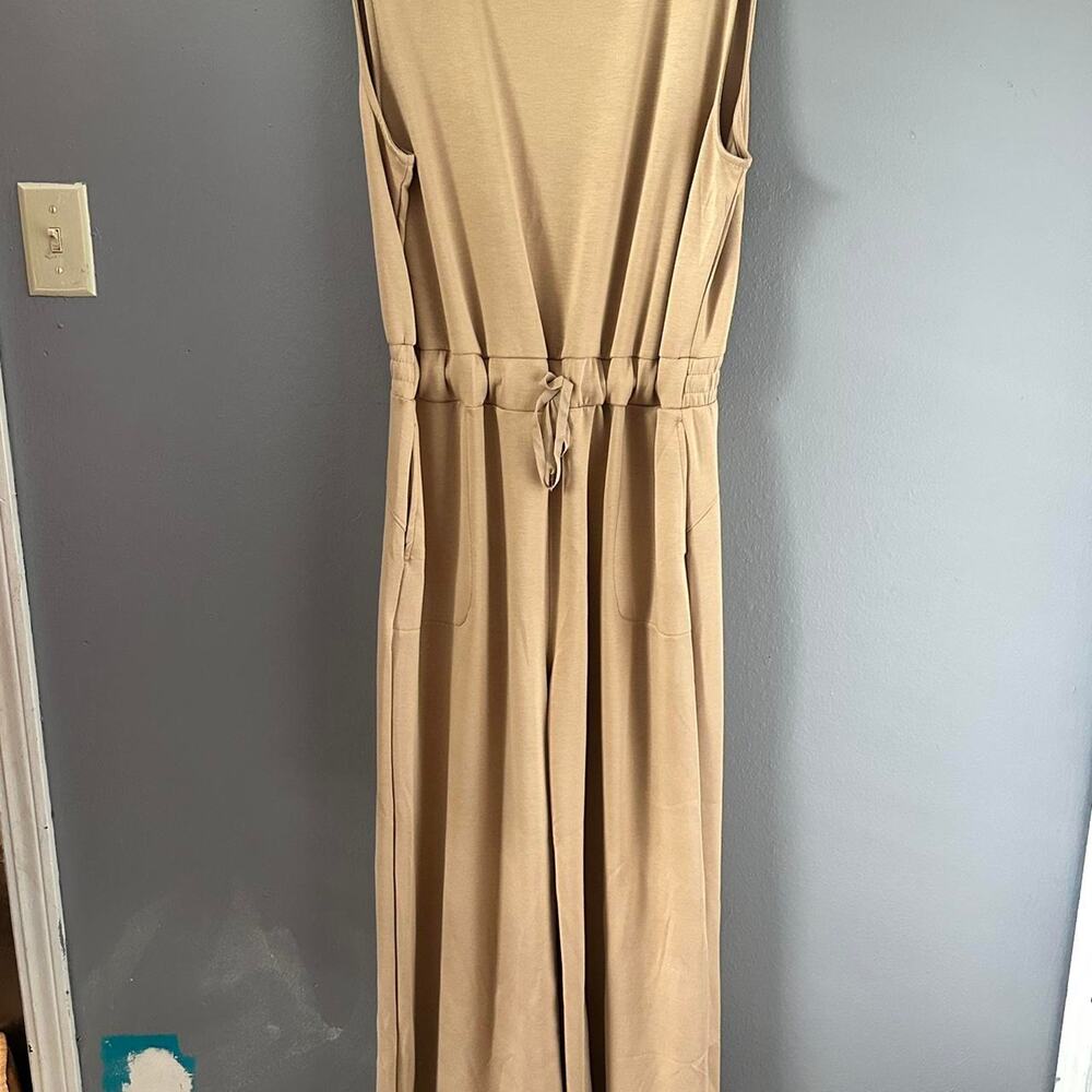 Womens tan jumpsuit size